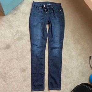 Dark blue skinny jeans
